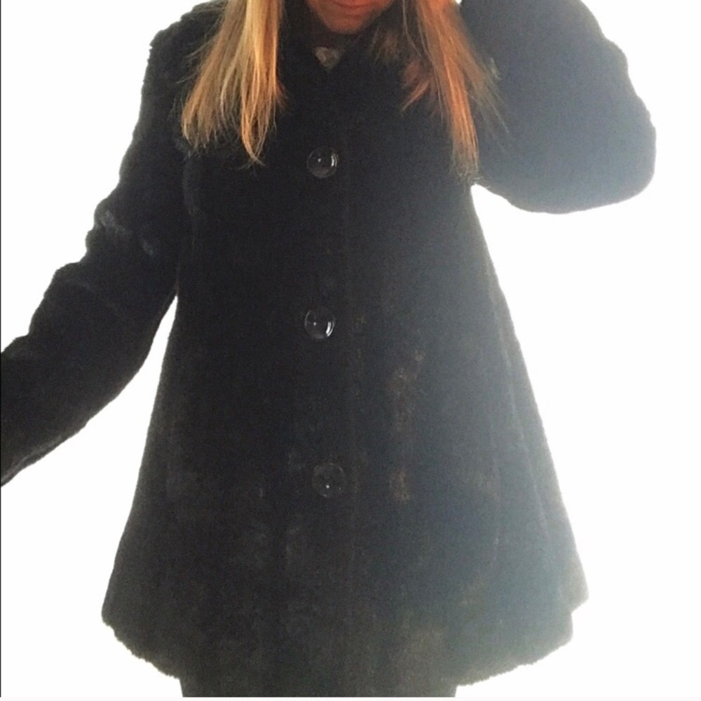 NWOT Glamorous Black Faux Fur Coat!